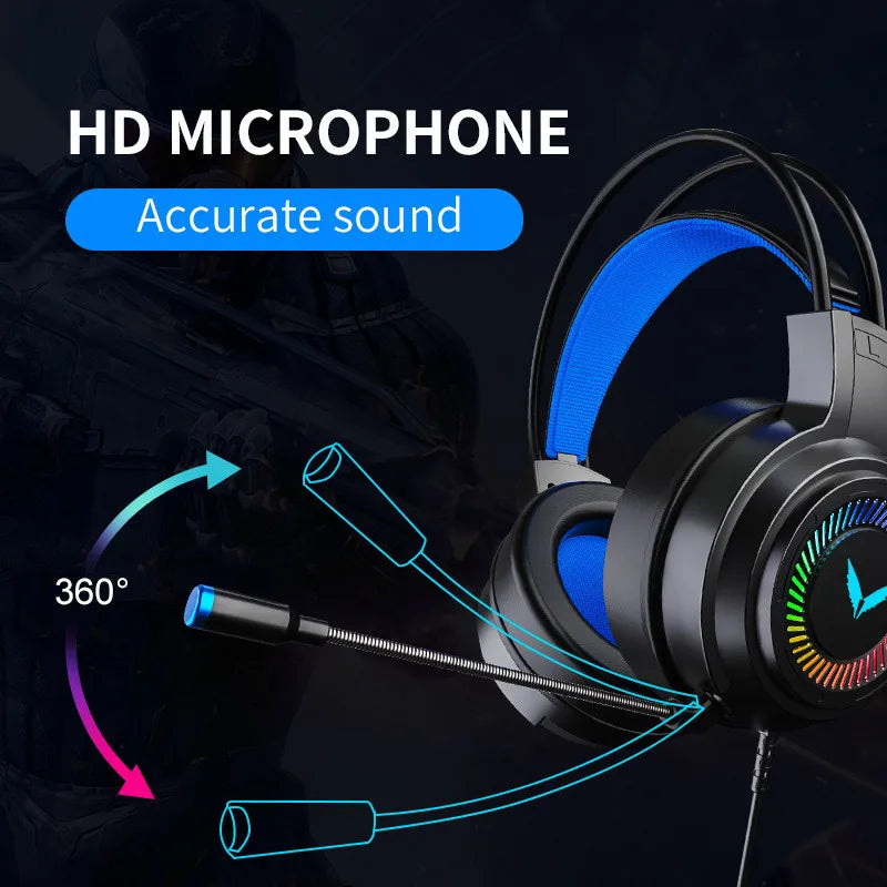 G58 Powerful Gamer Headset + mic