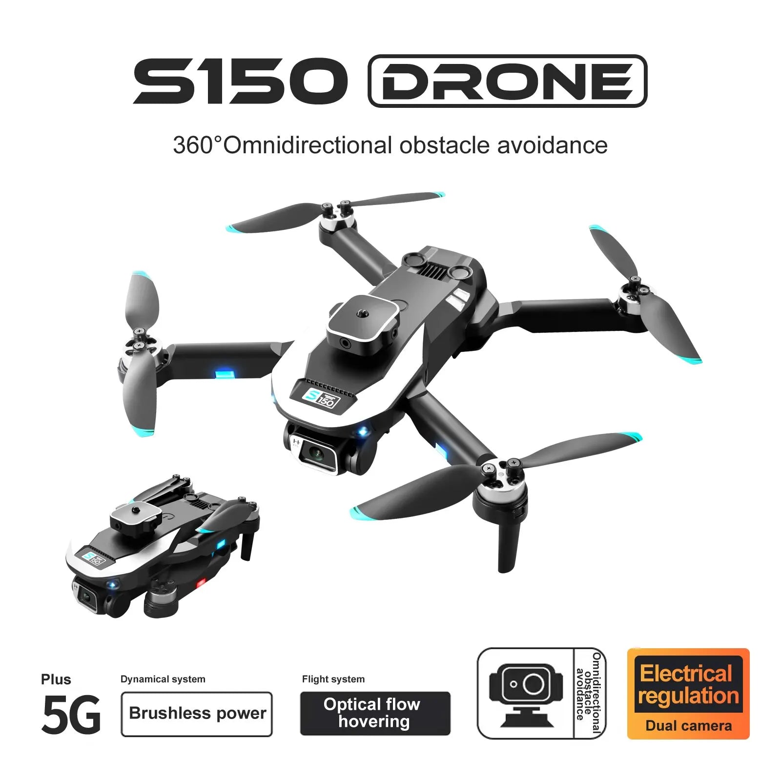 8K Dual Camera S150 Drone