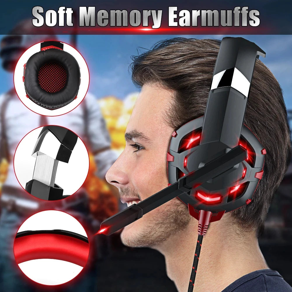 HD Professional Gaming Headset + Mic