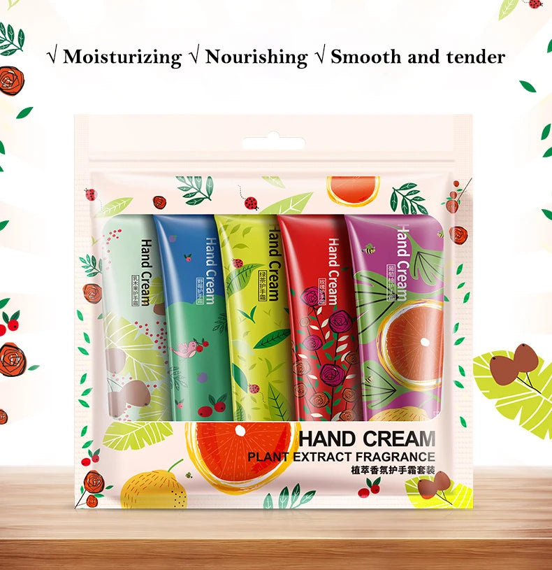 5pcs Fragranced Hand Cream