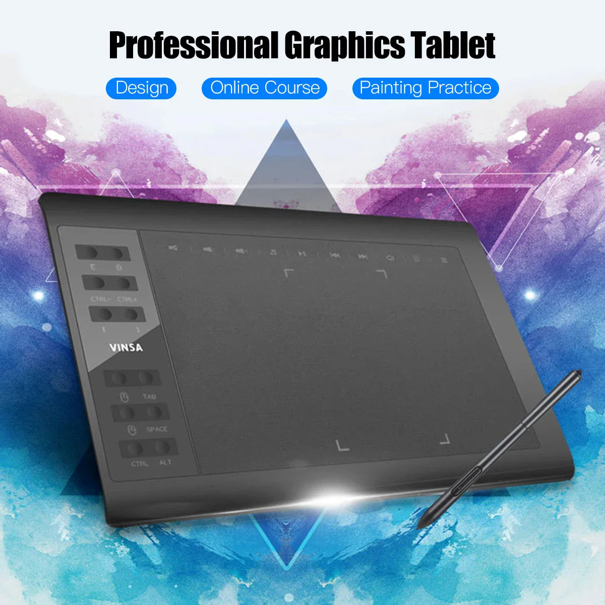 10" Professional Graphics Tablet