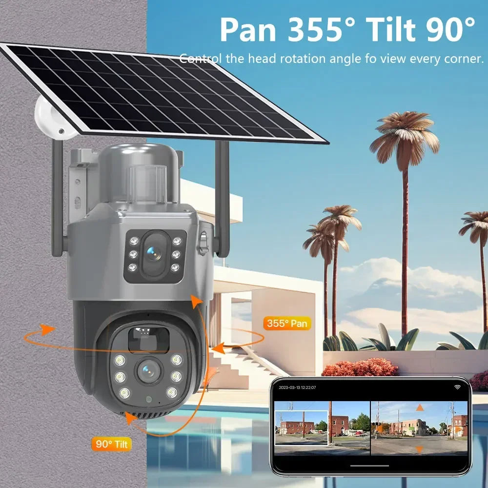 8MP Outdoor Solar Security