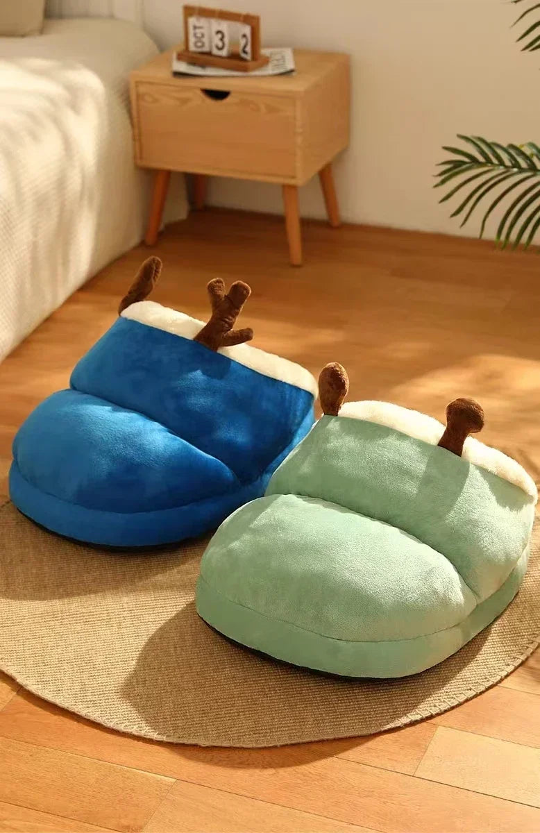 Soft Dog Bed Sofa Warm Plush Pet Kennel for Small Medium Dogs Cats Teddy Sleeping Nest Cozy Puppy Cave House Dog Accessories