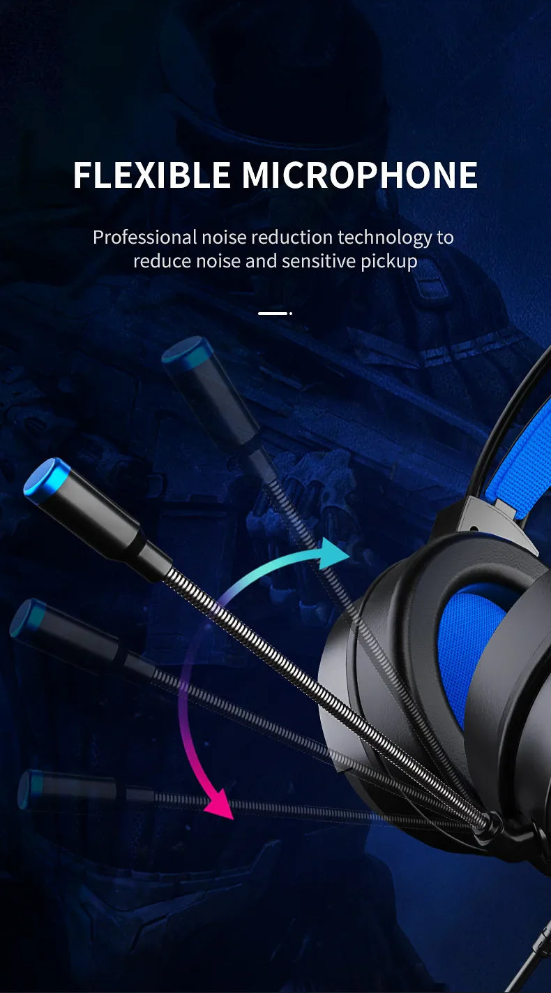 G58 Powerful Gamer Headset + mic