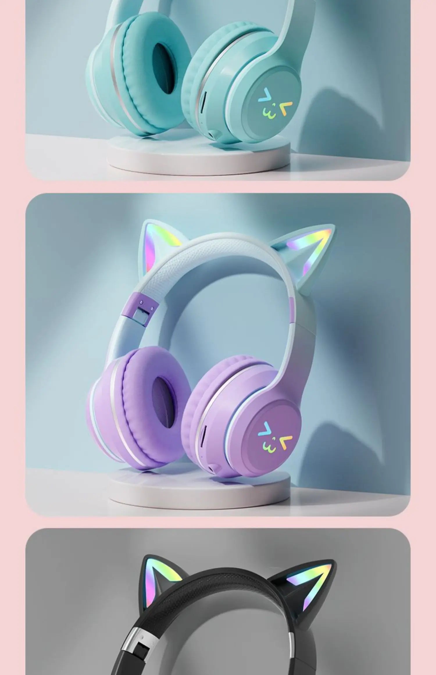 Cute Cats Headset