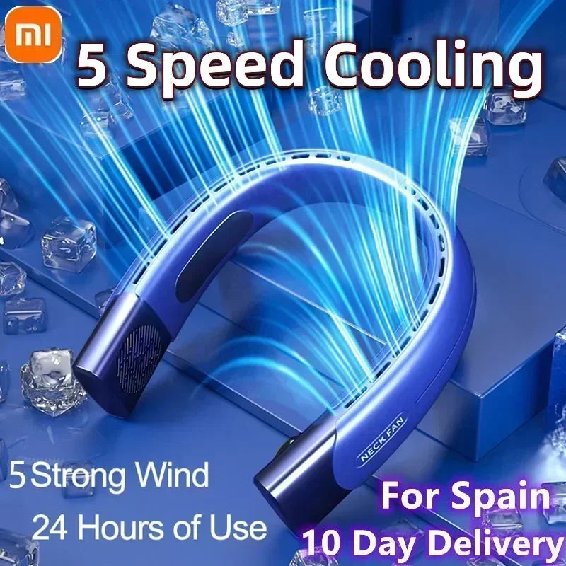 Very cooling neck fan