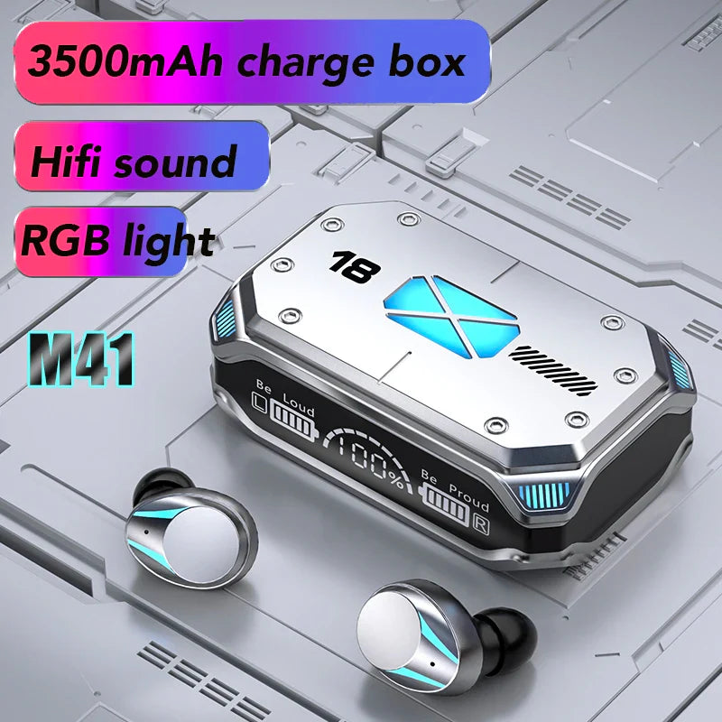 TWS HiFi Cool Earphones + Power Bank