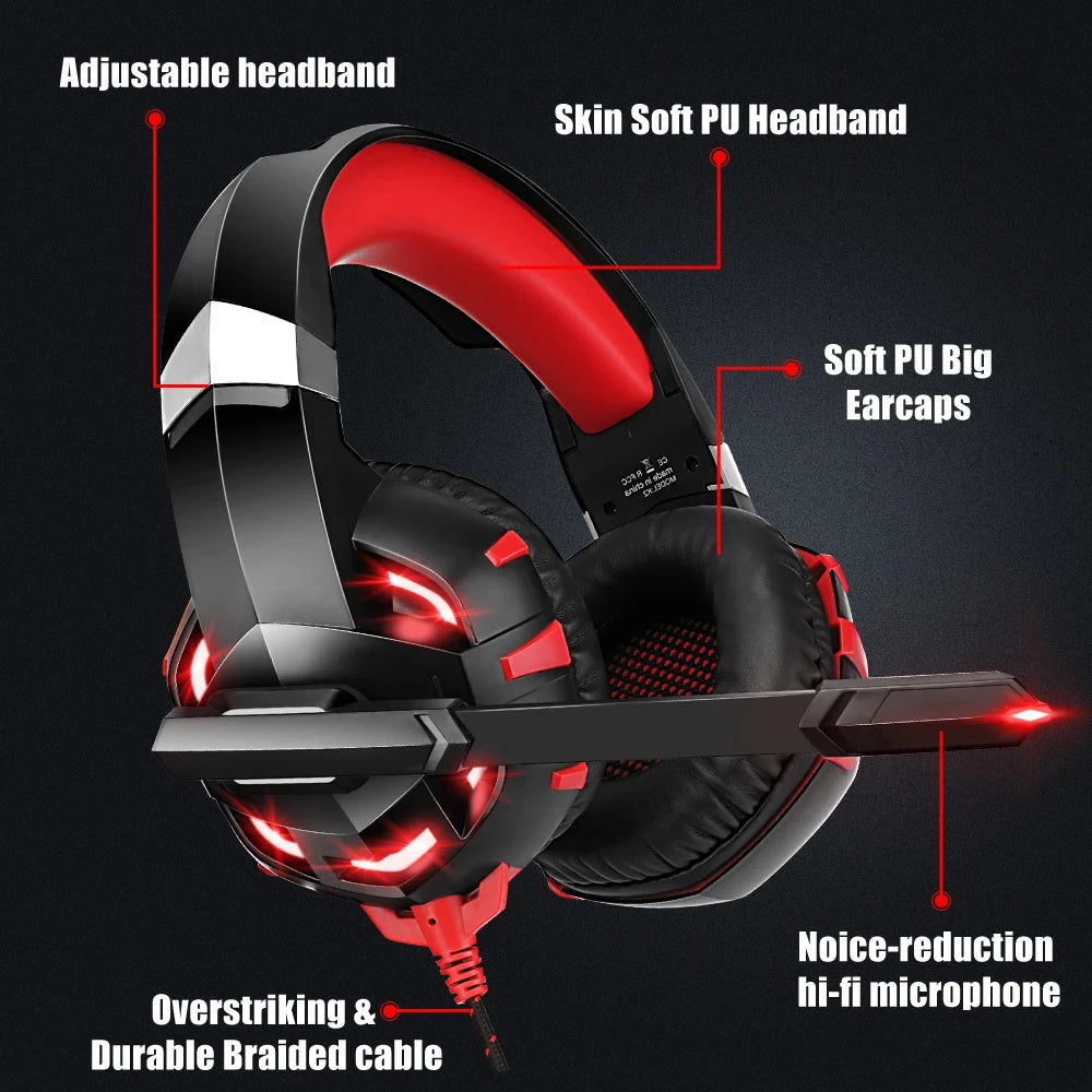 HD Professional Gaming Headset + Mic