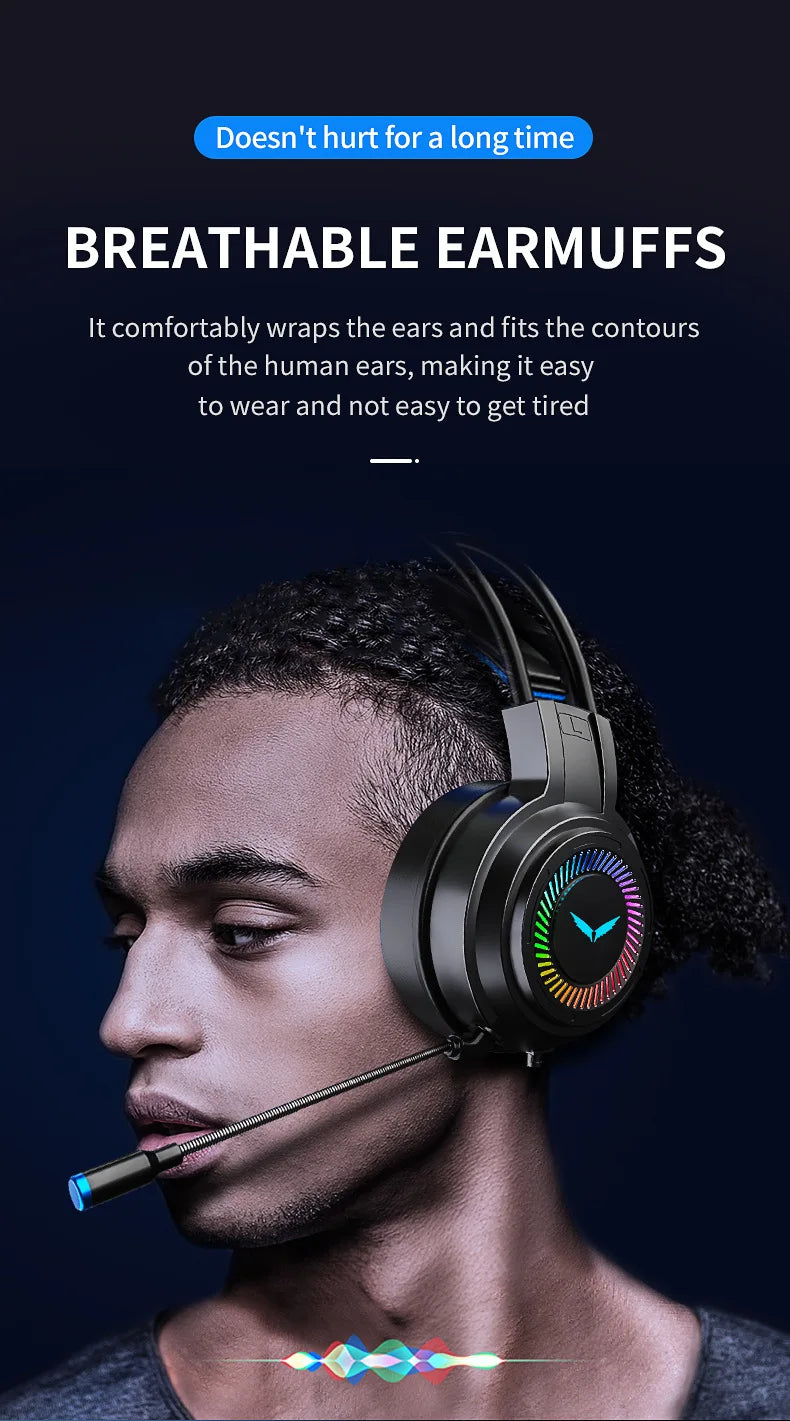 G58 Powerful Gamer Headset + mic