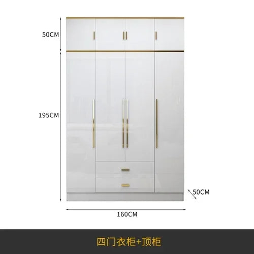 White/Gold Wardrobe